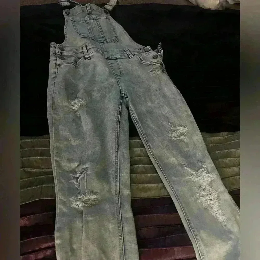 Juniors Justice denim overalls - size 12